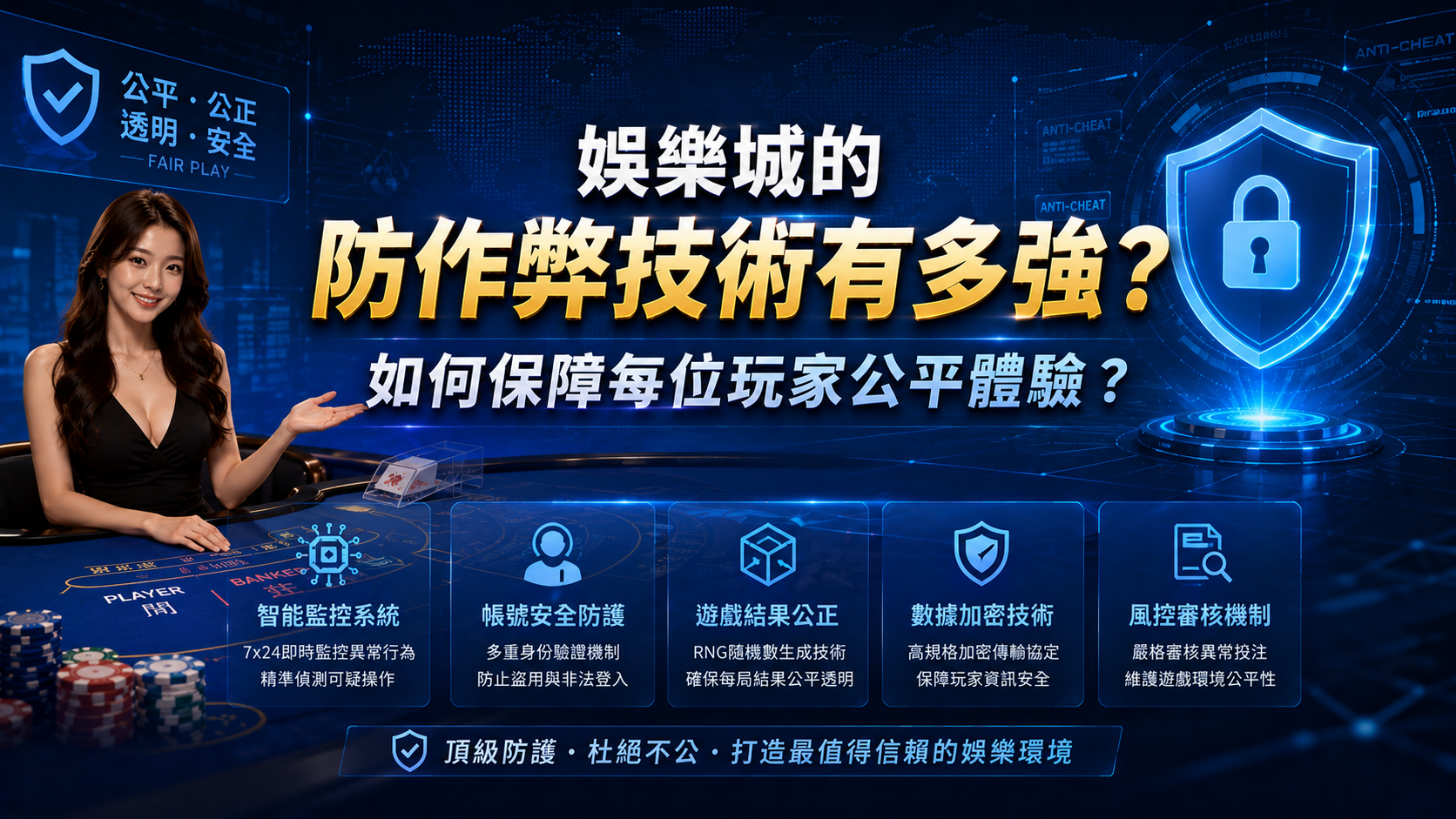 娛樂城的防作弊技術有多強？如何保障每位玩家公平體驗？