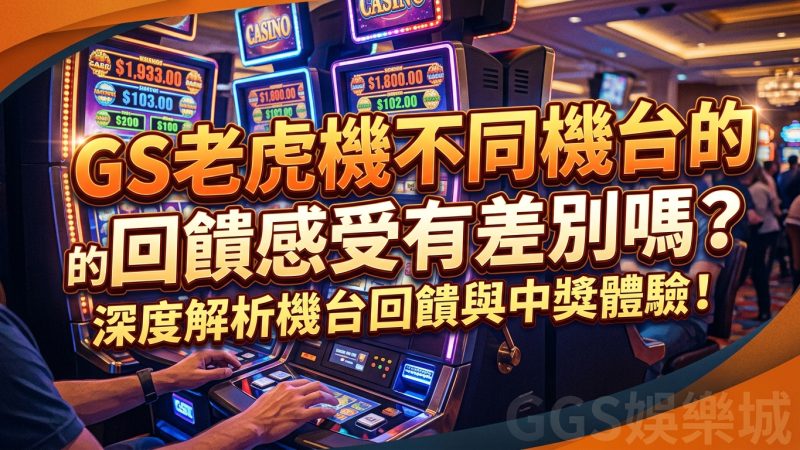GS老虎機不同機台的回饋感受有差別嗎？