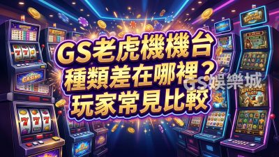 GS老虎機機台種類差在哪裡？玩家常見比較