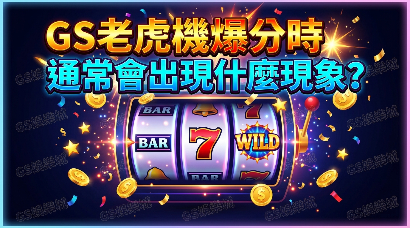 GS老虎機爆分時通常會出現什麼現象？