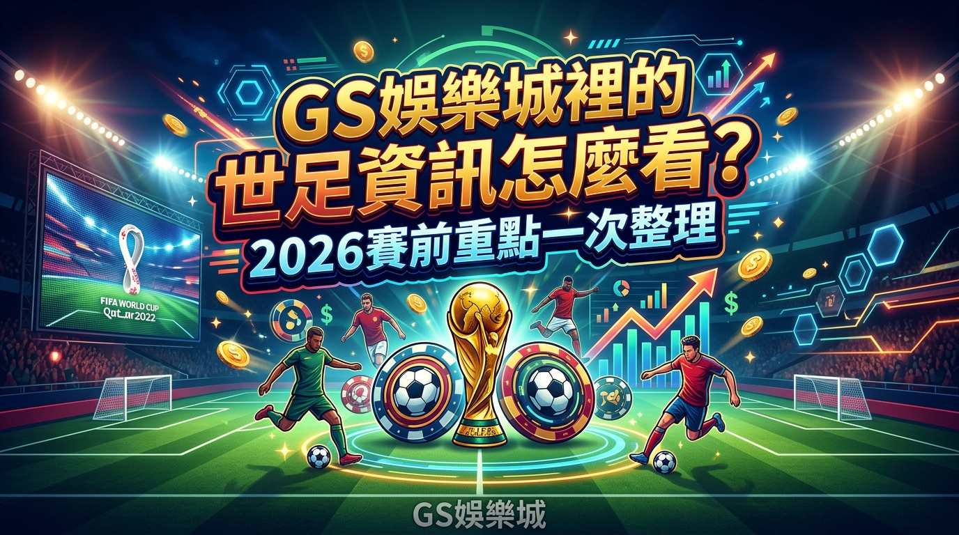 TU娛樂城裡的世足資訊怎麼看？2026賽前重點一次整理