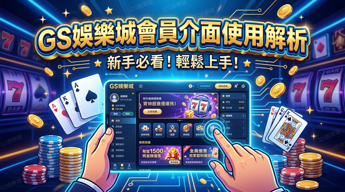 TU娛樂城會員介面使用解析