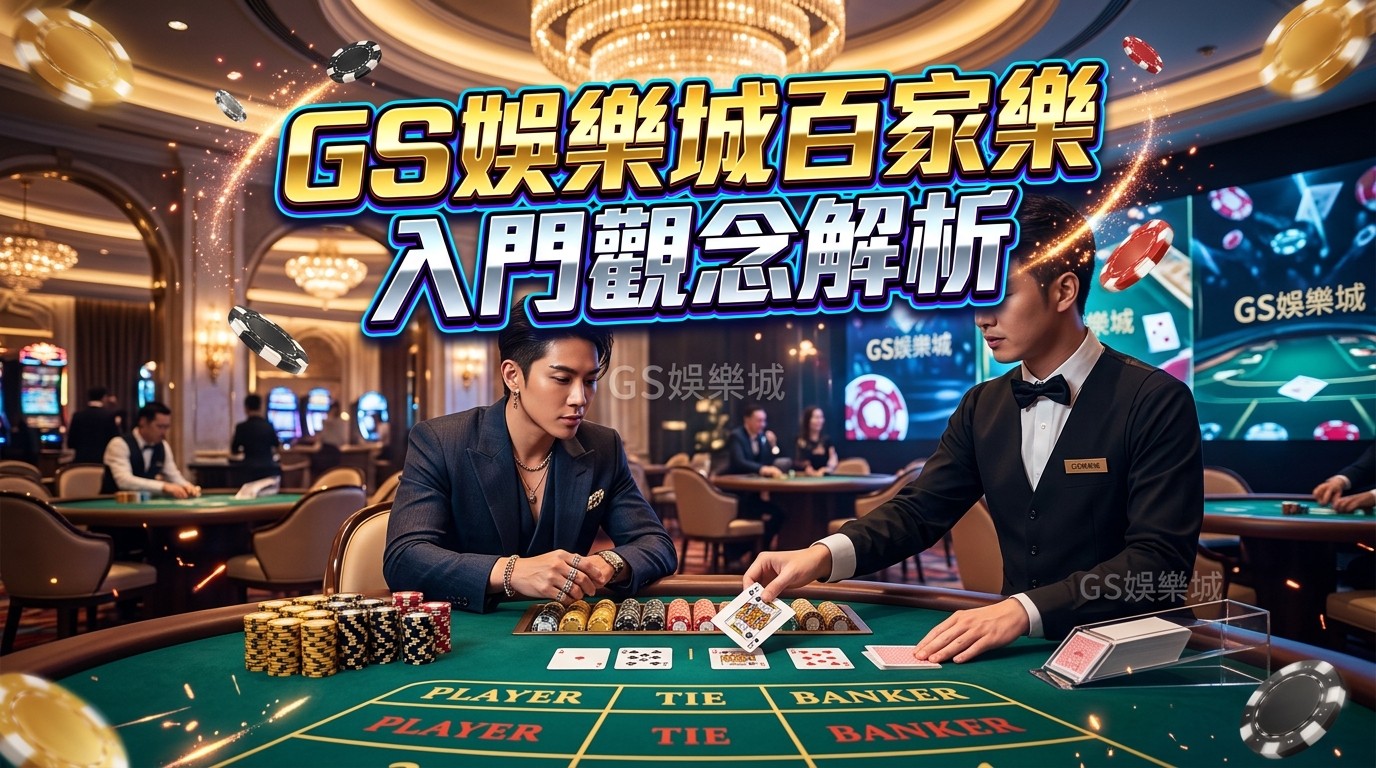 TU娛樂城百家樂入門觀念解析
