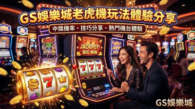 TU娛樂城老虎機玩法體驗分享