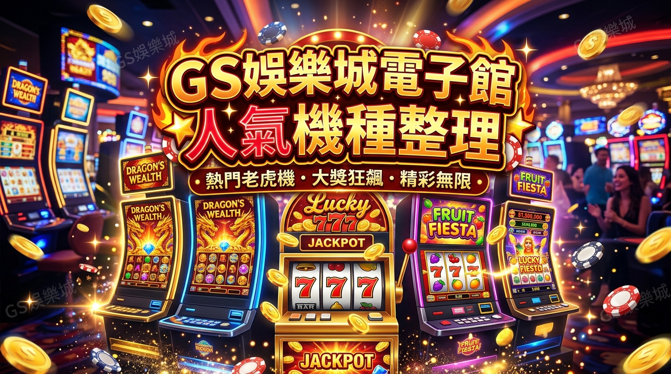 TU娛樂城電子館人氣機種整理