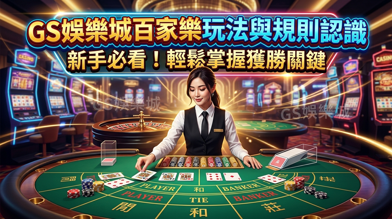 TU娛樂城百家樂玩法與規則認識