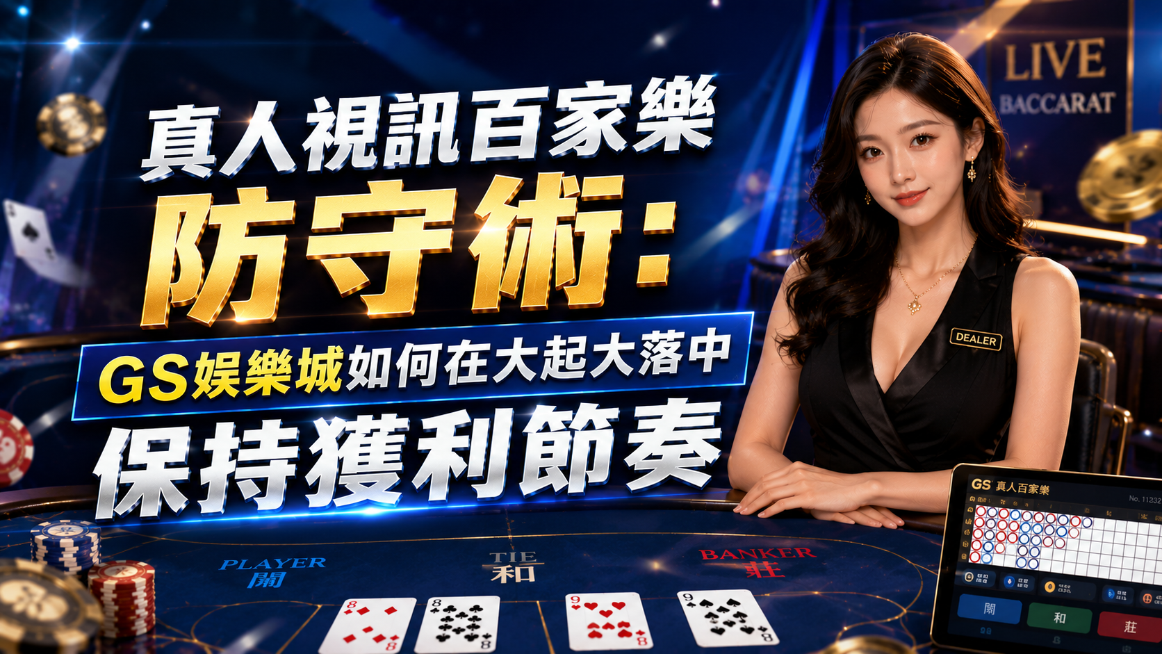 真人視訊百家樂防守術：TU娛樂城如何在大起大落中保持獲利節奏